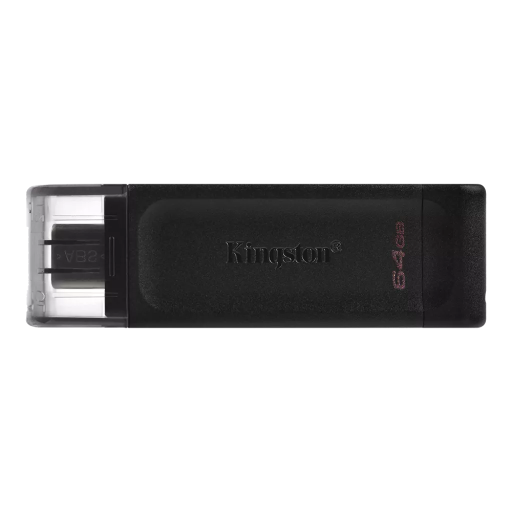 Kingston - DataTraveller 70 USB-C 3.2 Flash Drive - 64GB